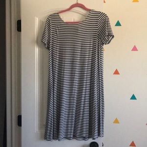 LOFT Maternity Tie back t shirt Swing Dress